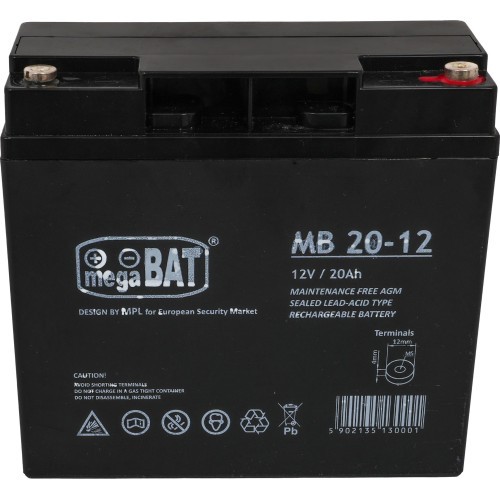 Akumulators transportlīdzeklim 12V/20Ah
