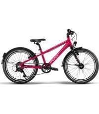 PUKY Cyke 20-7 Alu Active kids' bike, berry/black