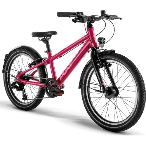 PUKY Cyke 20-7 Alu Active kids' bike, berry/black