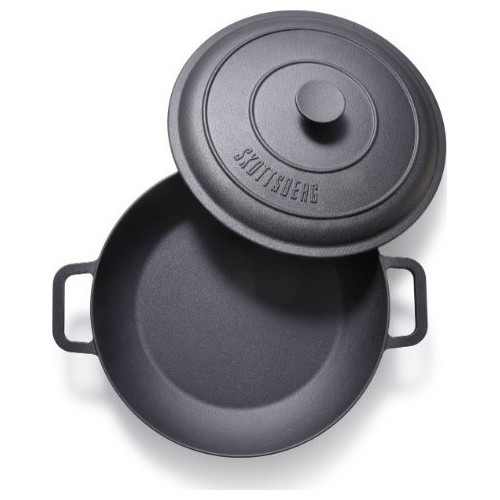 Čuguna katls ar vāku Skottsberg skillet 3l
