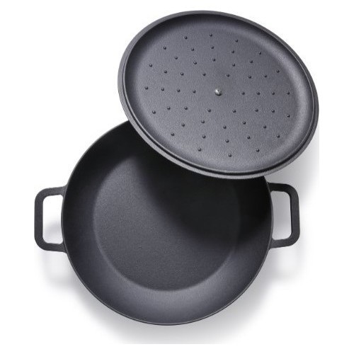 Čuguna katls ar vāku Skottsberg skillet 3l