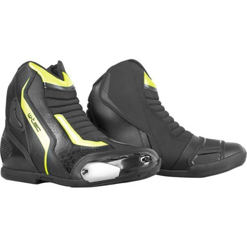 Мотоботы W-TEC GlamCE - Black-Fluo Yellow