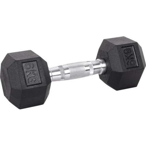 Шестигранная гантель inSPORTline Hexsteel 6 кг