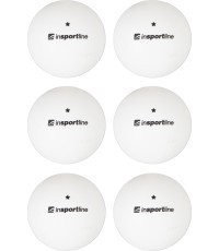 Galda tenisa bumbiņas inSPORTline Elisenda S1 - 6gab. - White