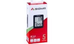 Велокомпьютер Sigma BC 5.0 проводной, 5 функций