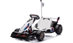 BMW kartings ar drifta funkciju, balts