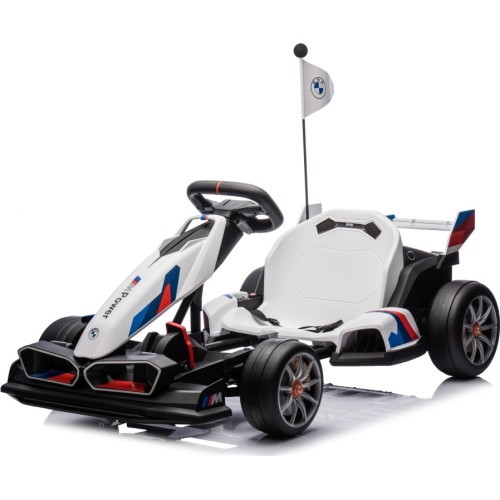 BMW Gokart Vehicle with Drift Function White