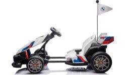 BMW kartings ar drifta funkciju, balts