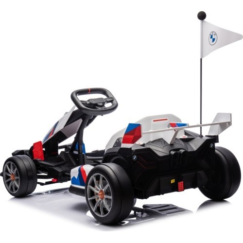 BMW Gokart Vehicle with Drift Function White