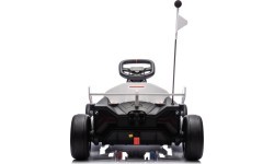 BMW kartings ar drifta funkciju, balts