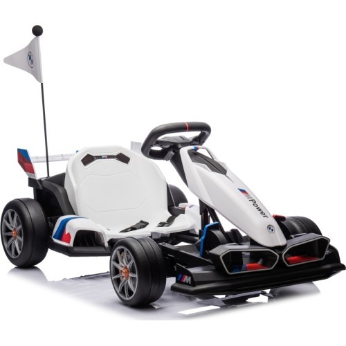 BMW Gokart Vehicle with Drift Function White