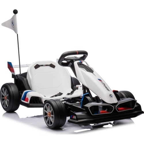 BMW Gokart Vehicle with Drift Function White