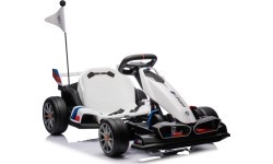 BMW Gokart Vehicle with Drift Function White