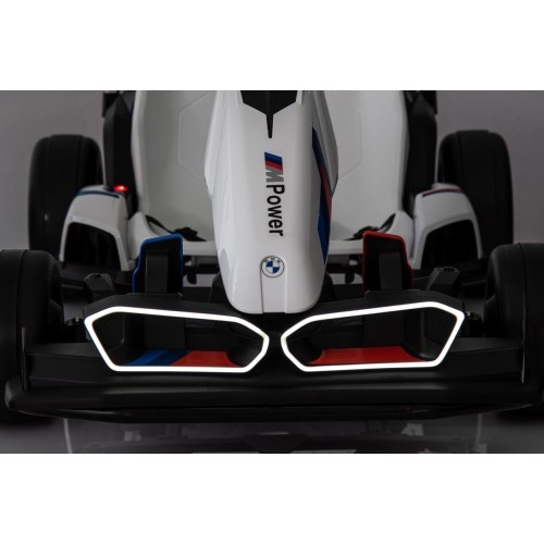 BMW kartings ar drifta funkciju, balts