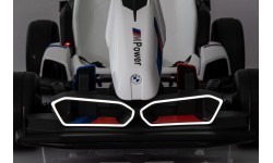 BMW Gokart Vehicle with Drift Function White