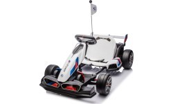 BMW kartings ar drifta funkciju, balts