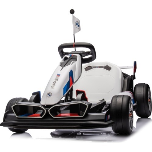 BMW Gokart Vehicle with Drift Function White