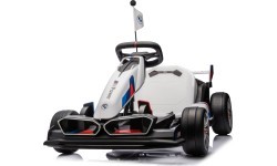 BMW kartings ar drifta funkciju, balts