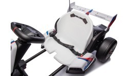 BMW kartings ar drifta funkciju, balts