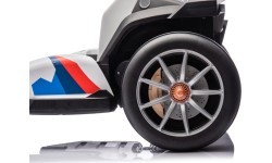 BMW kartings ar drifta funkciju, balts