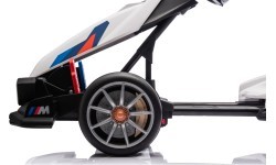 BMW kartings ar drifta funkciju, balts