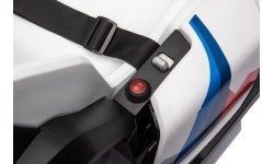 BMW kartings ar drifta funkciju, balts