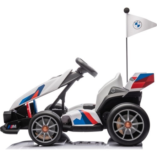 BMW Gokart Vehicle with Drift Function White