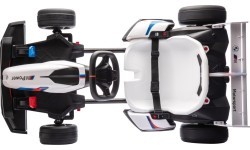 BMW kartings ar drifta funkciju, balts