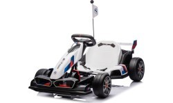 BMW kartings ar drifta funkciju, balts