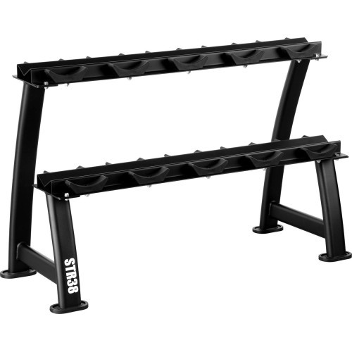 STR38 DOUBLE LEVEL DUMBBELL RACK COMMERCIAL HMS