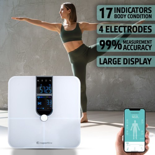 Viedie svari inSPORTline Syncale 100 - White