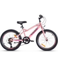 Velosipēds CROSS Alissa SP 20" // 7 ātrumi, izmērs 10" (25 cm), rozā
