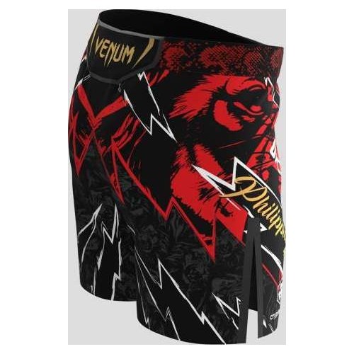Vīriešu MMA šorti UFC Unrivaled by Venum Jon Jones, sarkani