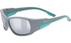Очки Uvex sportstyle 514 grey matt / mirror silver