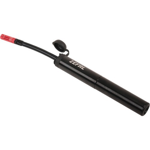 Rokas sūknis Zéfal Gravel Mini Pump, 80 PSI / 5,5 bar, ar šļūteni AV/FV, alumīnija