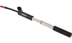 Zéfal Gravel Mini Pump hand pump, 80 PSI / 5.5 bar, with AV/FV hose, aluminium