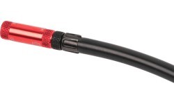 Rokas sūknis Zéfal Gravel Mini Pump, 80 PSI / 5,5 bar, ar šļūteni AV/FV, alumīnija