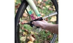 Ручной насос Zéfal Gravel Mini Pump, 80 PSI / 5,5 бар, со шлангом AV/FV, алюминиевый