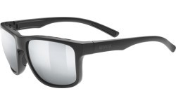 Uvex Sportstyle 312 glasses black mat / mirror silver