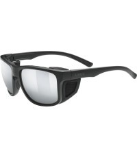 Uvex Sportstyle 312 glasses black mat / mirror silver