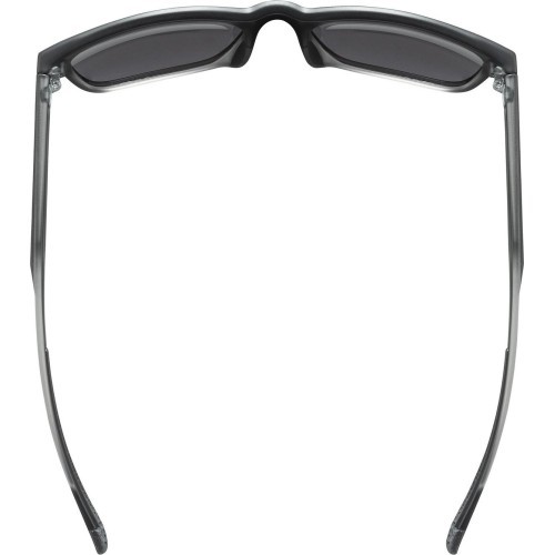 Brilles Uvex lgl 42 black transparent / mirror silver