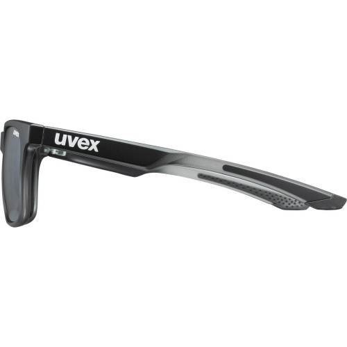 Brilles Uvex lgl 42 black transparent / mirror silver