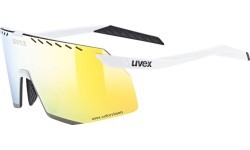 Очки Uvex Pace Stage CV, white matt / mirror gold