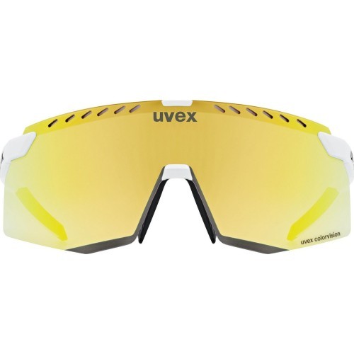 Очки Uvex Pace Stage CV, white matt / mirror gold