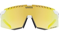 Очки Uvex Pace Stage CV, white matt / mirror gold