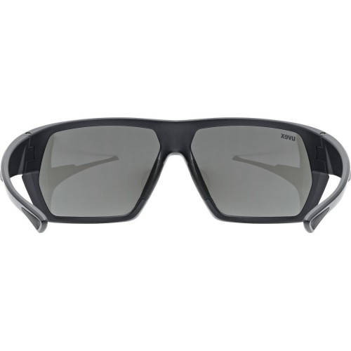 Brilles Uvex Sportstyle 238, melnas matētas / spoguļsudraba