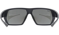 Brilles Uvex Sportstyle 238, melnas matētas / spoguļsudraba