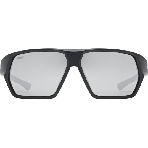 Brilles Uvex Sportstyle 238, melnas matētas / spoguļsudraba