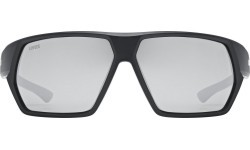 Очки Uvex Sportstyle 238, чёрный матовый / зеркальный серебристый