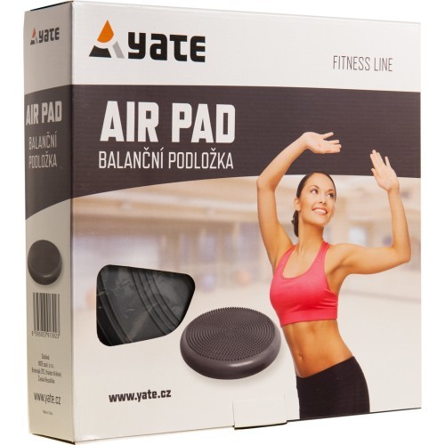 Балансировочная подушка Yate Air Pad, серая